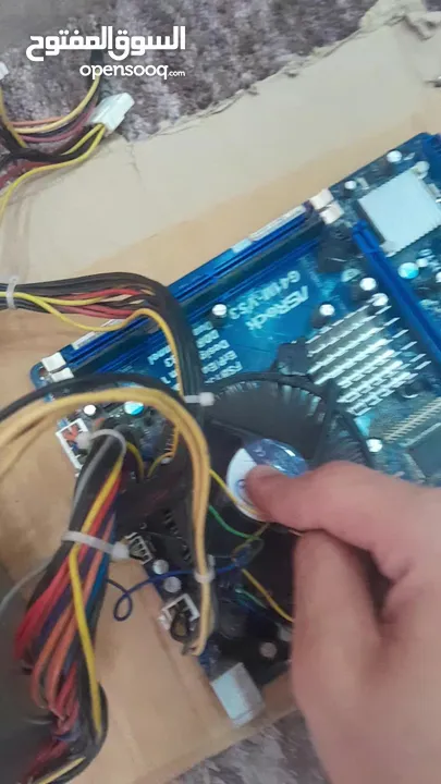 جهاز كمبيوتر منصة LGA 775  معالجات انتل 2th 3th جهاز شبه كامل