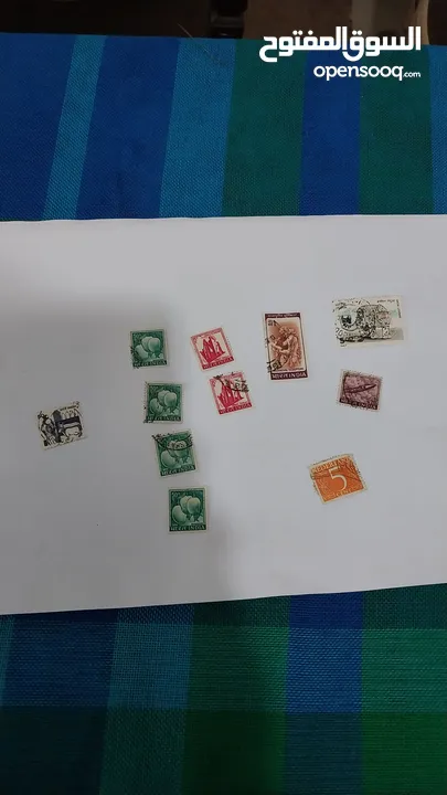 طوابع قديمة منذ اكثر من 50 عام للمقيمين والمهتمين