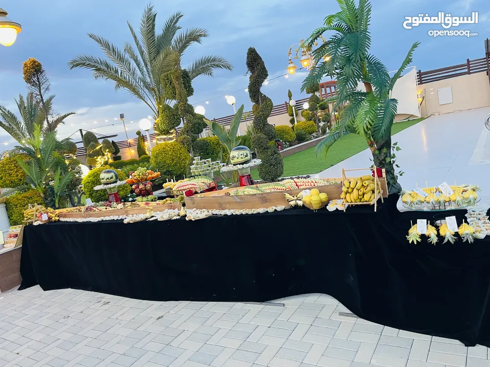 نهاد لتنسيق بوفيهات الفواكه للمناسبات والاعراس والاعياد