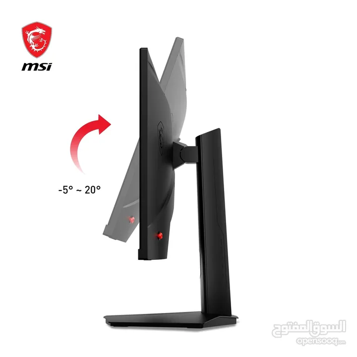 شاشة MSI GAMING  للكمبيوتر والبليستيشن 5 بتردد 170HZ  وسرعة استجابه 1MS بسعر مغري