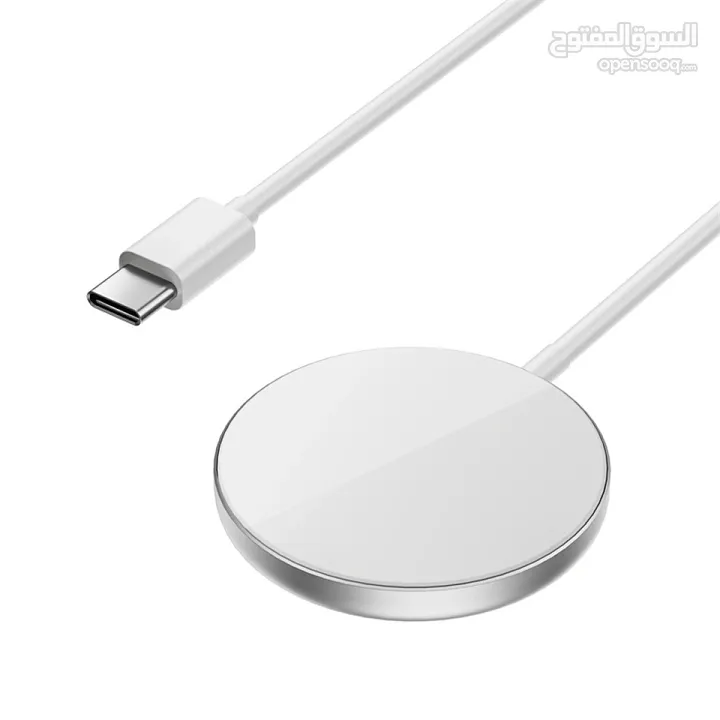 WiWU  Wireless Charger Aluminum alloy magnetic  wireless charger -NEW -MEGAByte