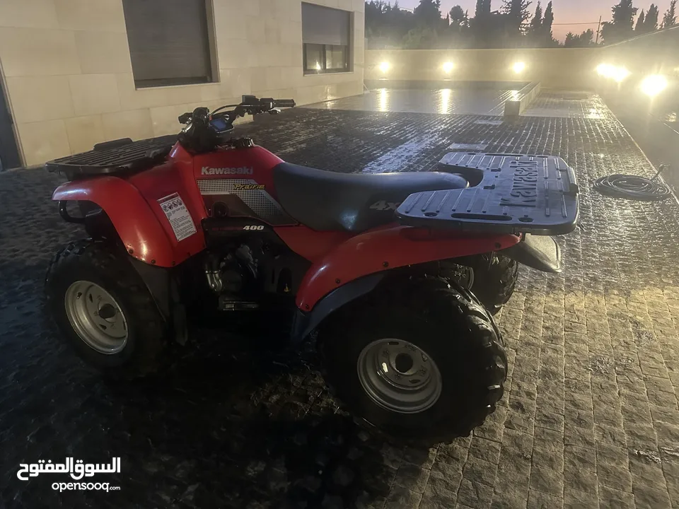Kawasaki prairie 400 1999 4x4 قابل للتفاوض