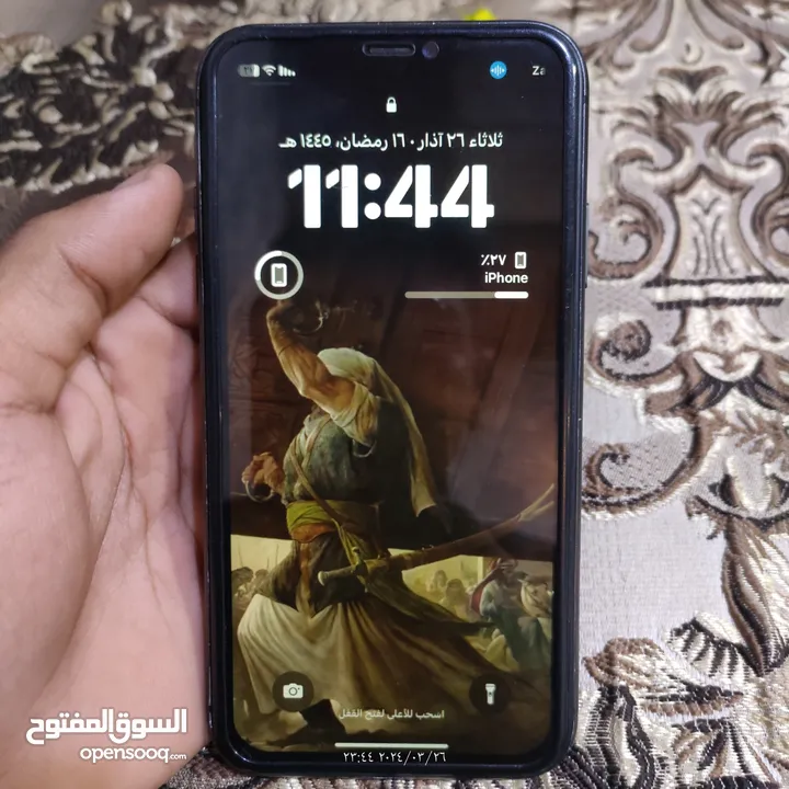 ايفون 11عادي ب 380 بي مجال