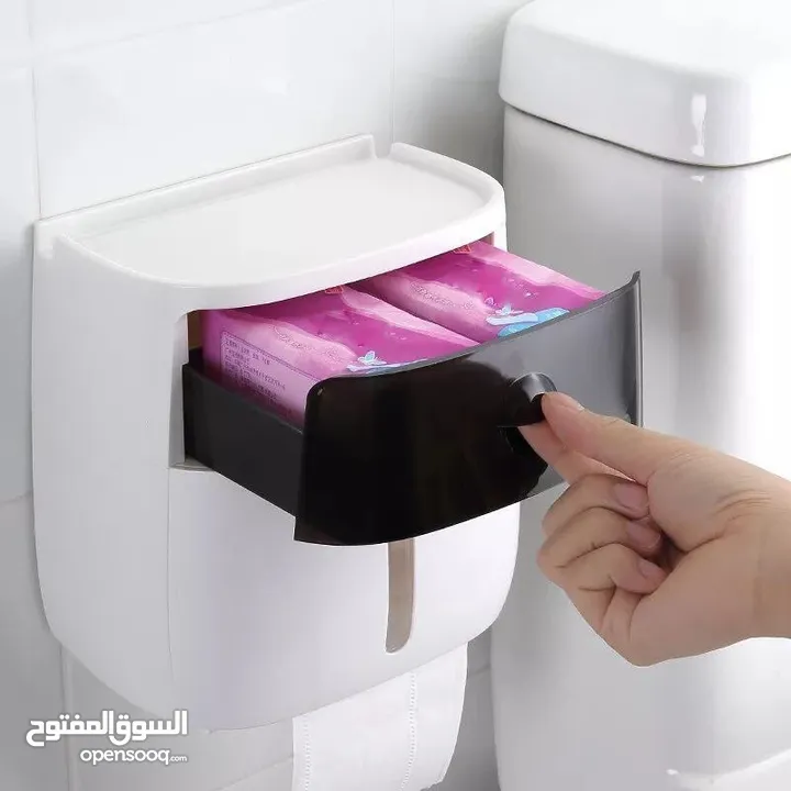 Porte-papier hygiénique 3in1 ecoco