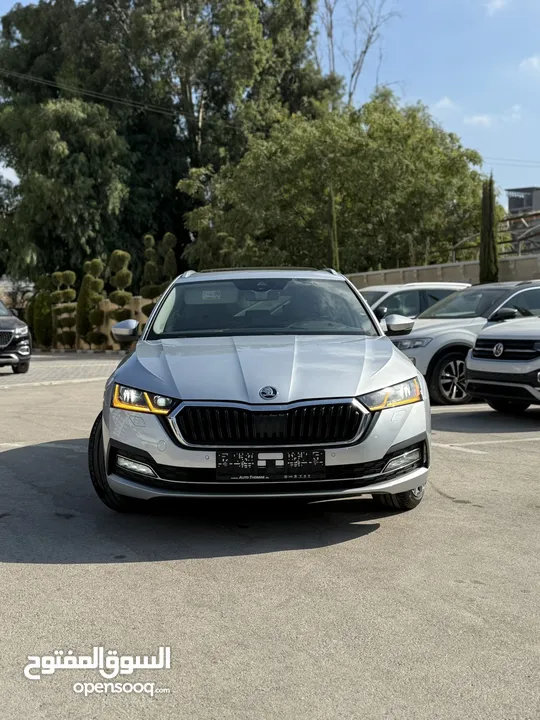 سكودا اوكتافيا ستيشن ترخيص 2022 محرك 2000 ديزل حصان 150