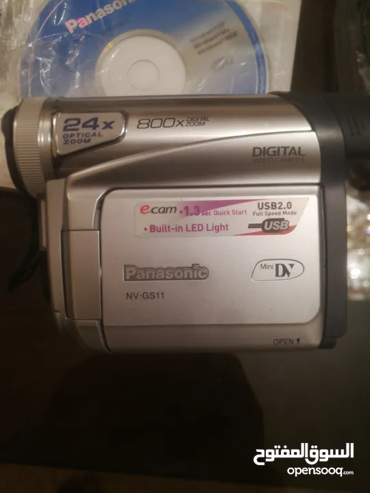 كاميرا فيديو ديجتال بناسونيك ياباني أصلي Panasonic  NV_GS11 DIGITAL VIDEO CAMERA