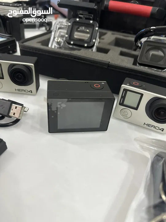 للبيع عدد 3 كاميرات جوبرو 4 - For sale 3 pcs Gopro Hero 4