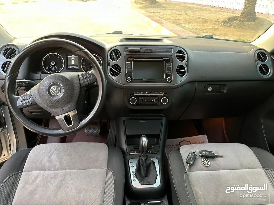 Volkswagen Tiguan  GCC 2014 Full option  فولكسفاغن تيجوان  2014 خليجي جميع الإضافات