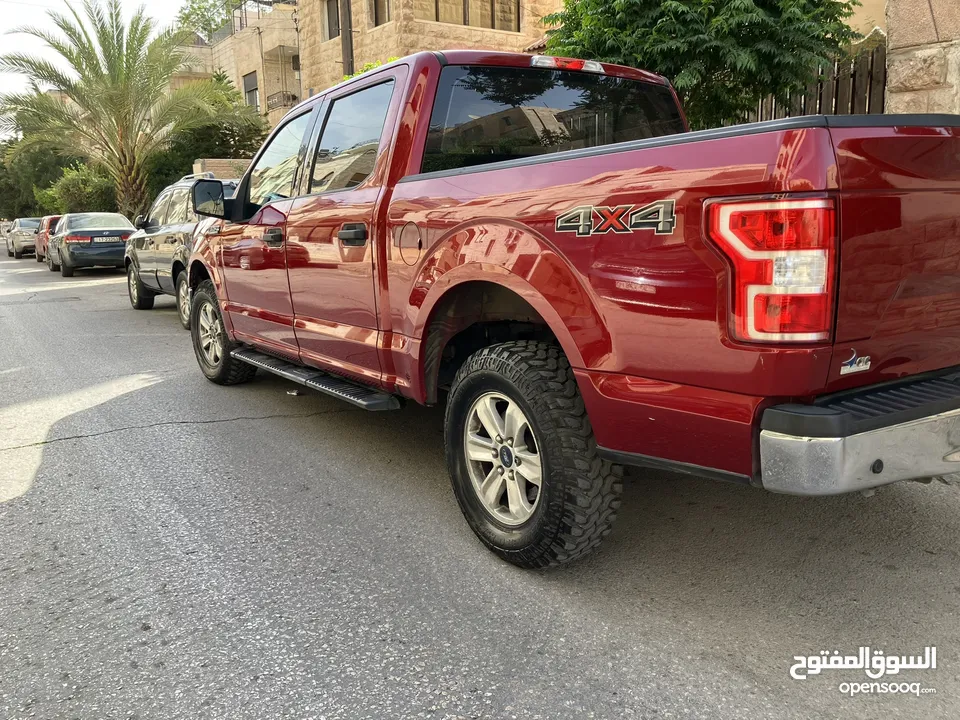 موديل 2018  وارد الوكالةF150 XLT ممشى قليل 3500 ecoboost