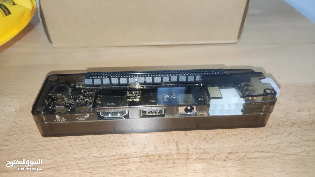 قطعة لتركيب كرت شاشة خارجي للابتوب EXP GDC-NGFF M.2 A Key. Laptop External Inde Video Card Dock