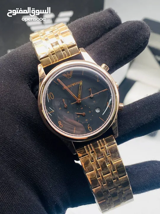 Emporio armani امبوريوم ارماني بطارية  ساعات شبابية فخمه
