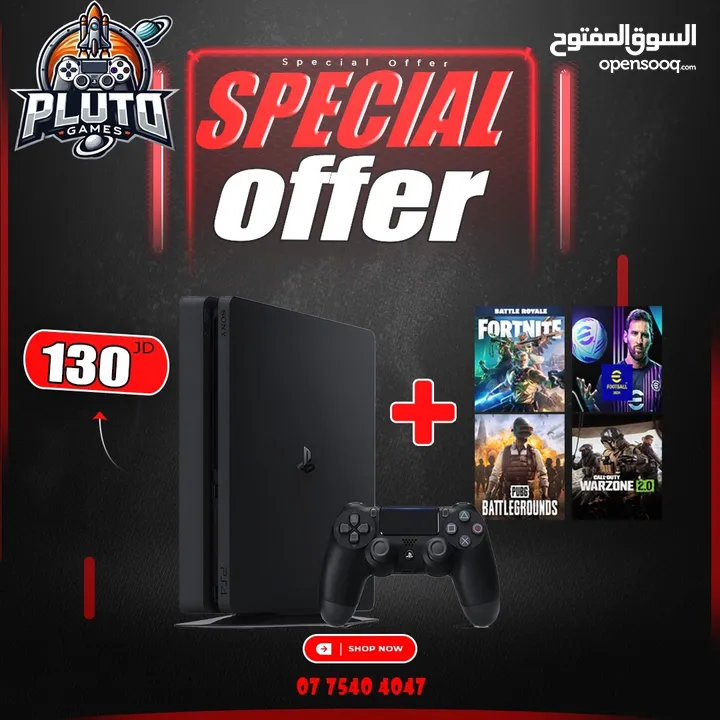 استبدل جهازك ابتداء من 90 jd    Ps4 slim Ps4 fat. PlayStation. بلايستيشن. بلايستيشن للبيع.