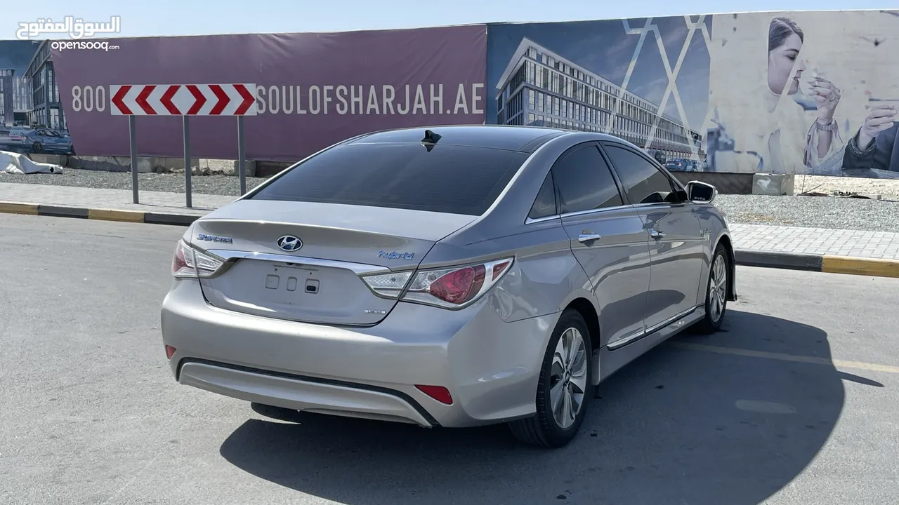 Hyundai Sonata 2.4L Top 2014 HYBRID FULL OPTION