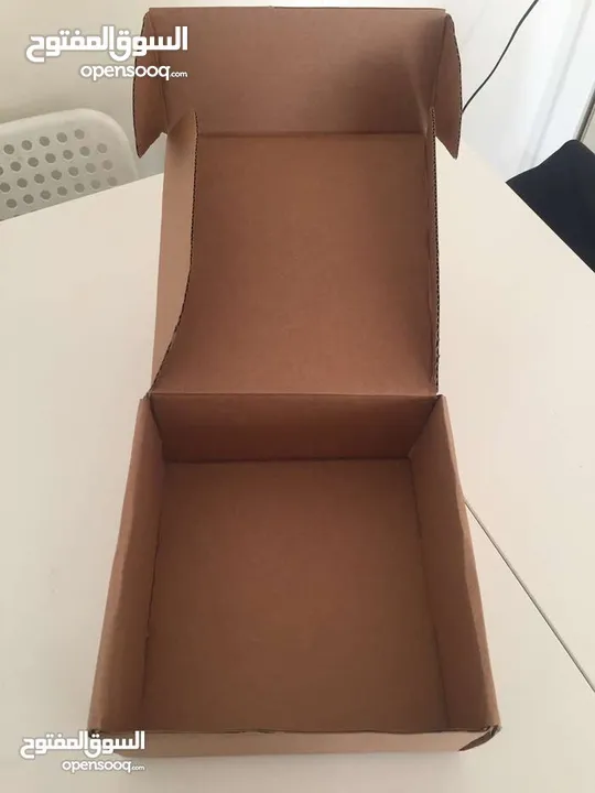 صناديق كرتون للتغليف قياس 10x 25x 25 عدد 90