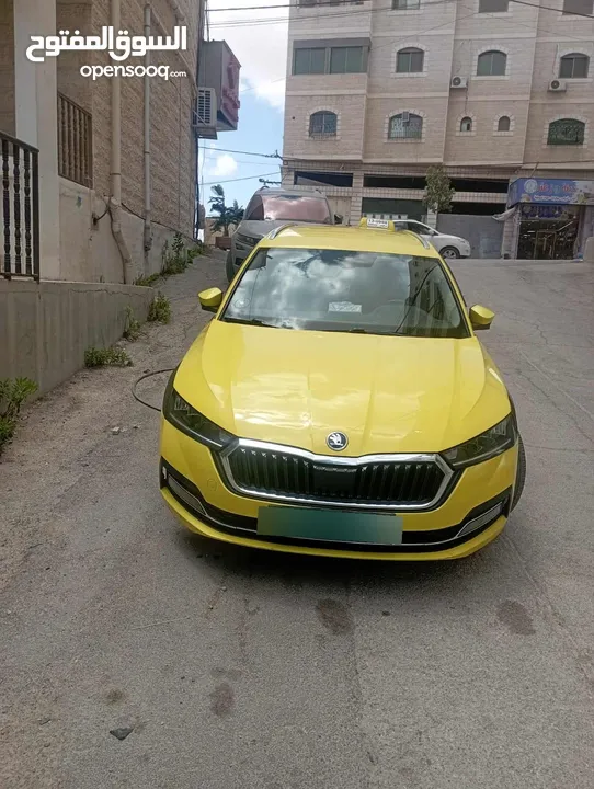 سكودا اوكتافيا للبيع مع البيرمت خط الحاوز