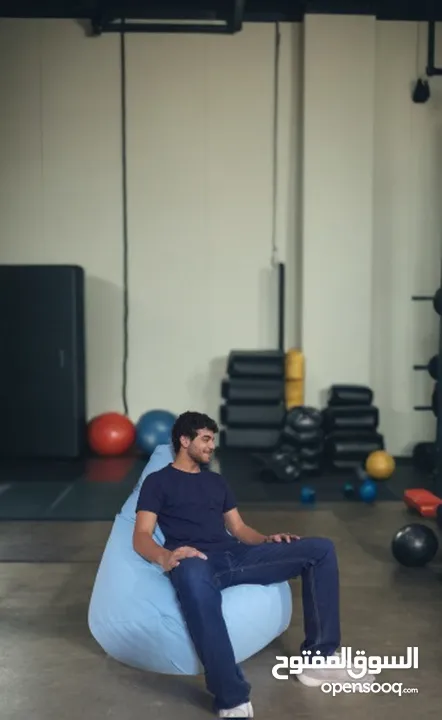 بفات beanbags  لالعاب البلايستيشن والقراءة وتكملة اعمال الكمبيوتر
