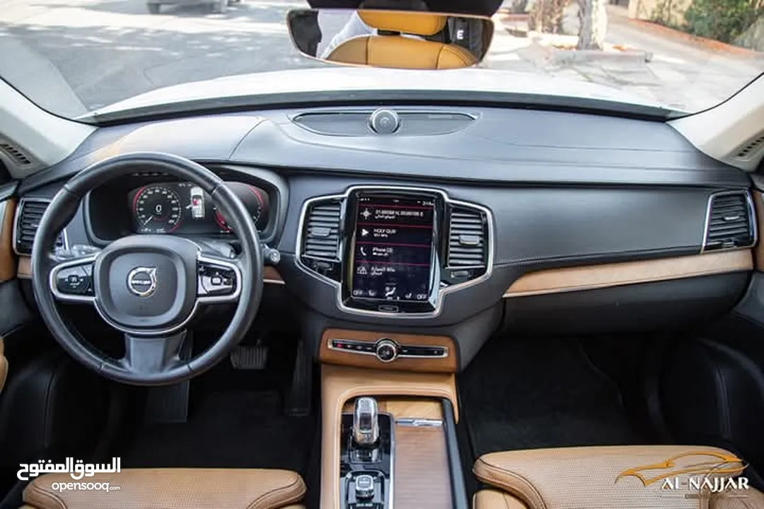Volvo XC90 T8 R-Design 2016 Plug in hybrid   السيارة مميزة جدا و لا تحتاج الى صيانة