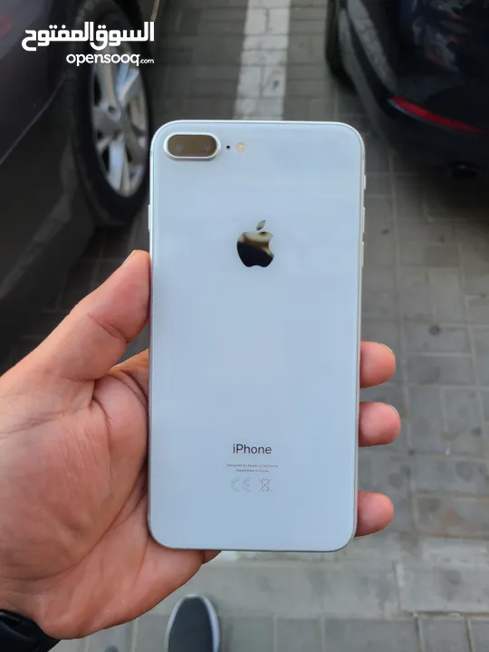 عرض خااص : iPhone 8 plus 256gb هواتف بحالة الوكالة  بدون اي مشاكل مع ضمان و بأقل سعر لا يفوتك