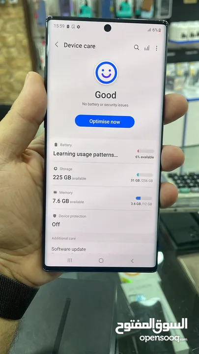 سامسونج note 10 plus بحالة الوكالة بسعر مميز