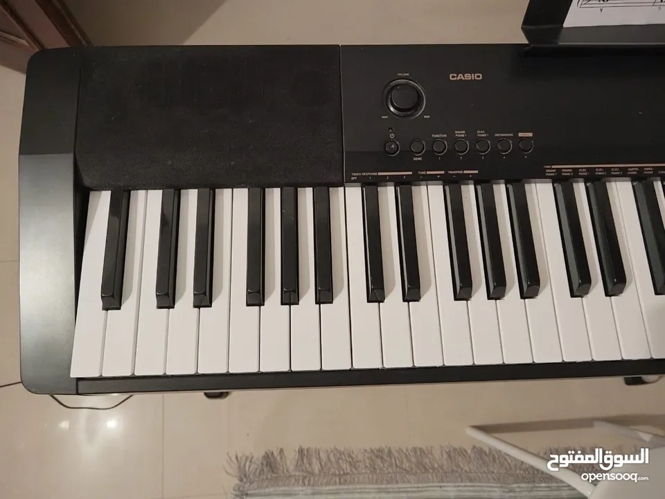 Casio Digital Piano CDP-130 \ بيانو كاسيو ديجيتال بحالة ممتازة \ بيانو بأصوات متعددة عالية الجودة