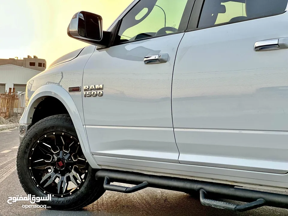 Ram 1500 ecodiesel Laramie 4x4 2017 فحص ، كلين ، تيربو ديزل ، مميز