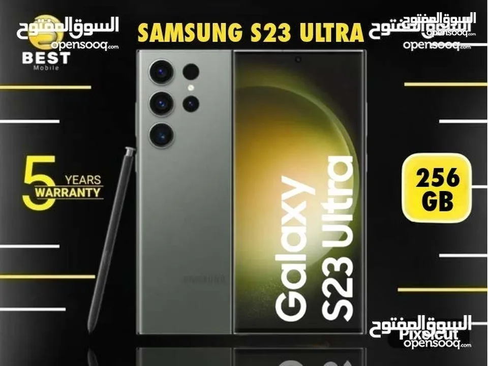 متوفر الأن جديد سامسونج اس 23 الترا // samsung s23 ultra new 256G 12G ram