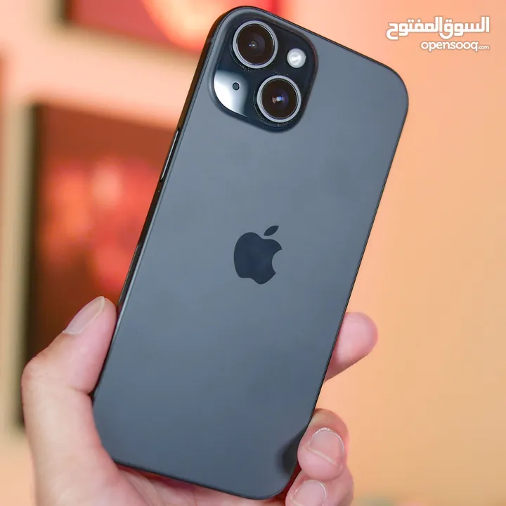 iphone 15 LL امريكي اسود بطارية 90 بالمية اصلية بحالة الجديد