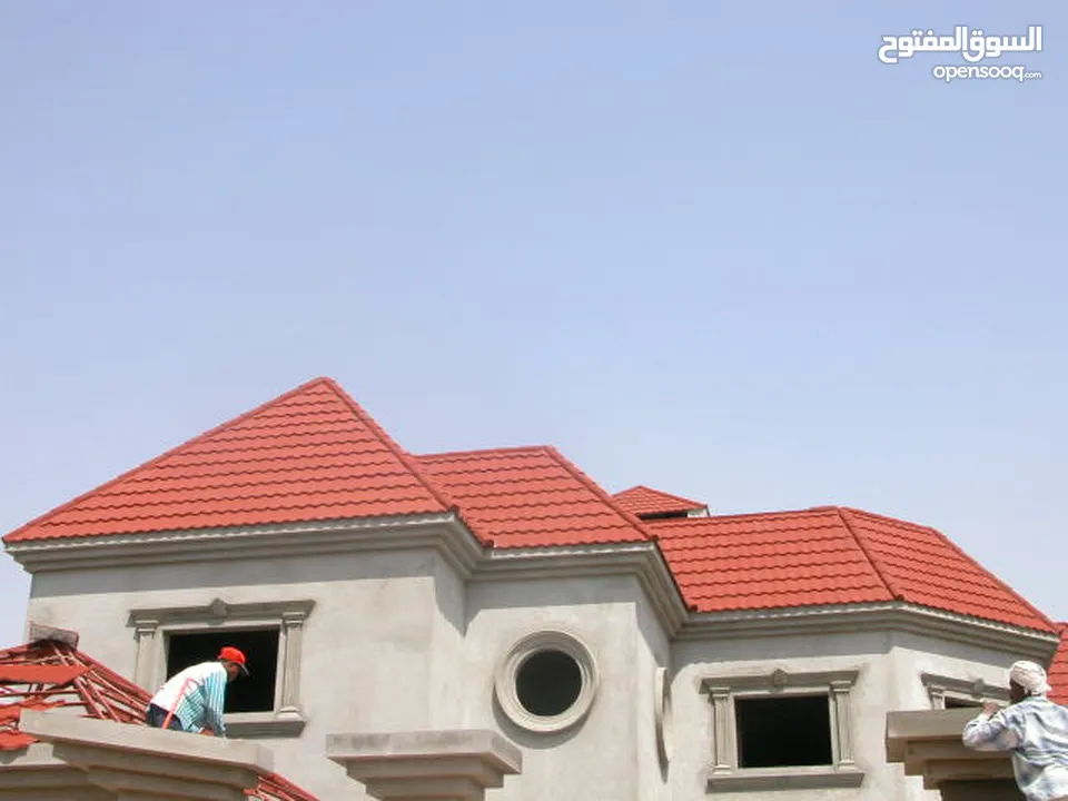 صيانة اعمال القرنيد من تسريب المياه واستبدال الحب المكسور ومعالجة الخشب ..
