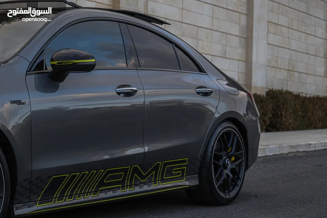 2022 Mercedes Amg Cla45s Clean title  excellent condition ( عقد صيانة بلوكالة)