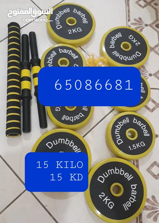 NEW DUMBLES SETS UP TO 10 KG OR 15 KG OR 20 KG OR 30 KG OR 40 KG / CONTACT NUMBER IN PICTURES