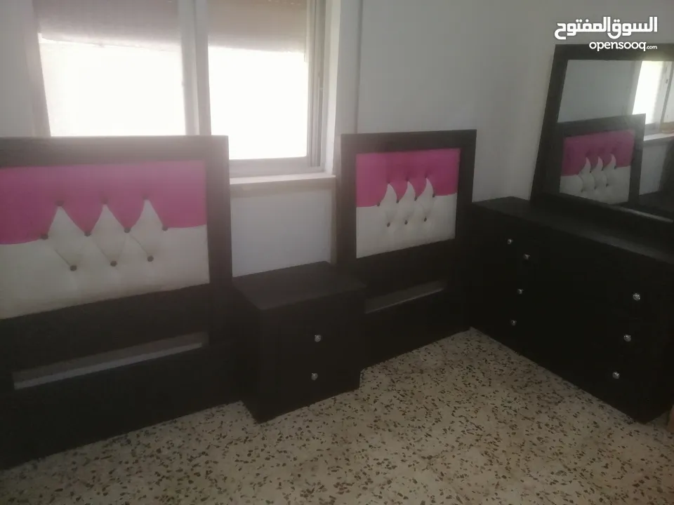غرفة نوم بنات : أثاث غرف نوم غرف نوم - اسّرة مستعمل : عمان جبل الحسين  (228393884)