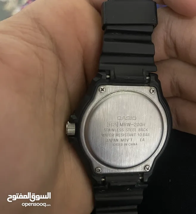 Casio men's mrw-200h-9bvdf sports analog dive quartz black watch