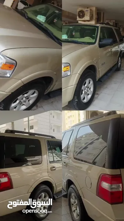 للبيع فورد اكسبدشن 2008 فل اوبشن بدون فتحه سقف 2700 قابل للجادين