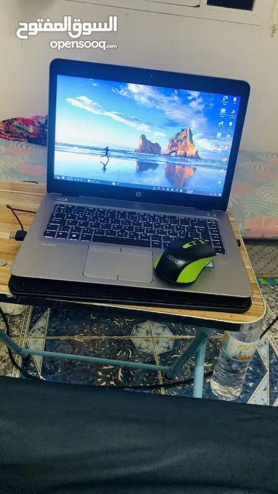 HP LAPTOP USED Coer I5-ram-8gb-ssd256gb+bag+fan+charger+mouse قابل للتفاوض