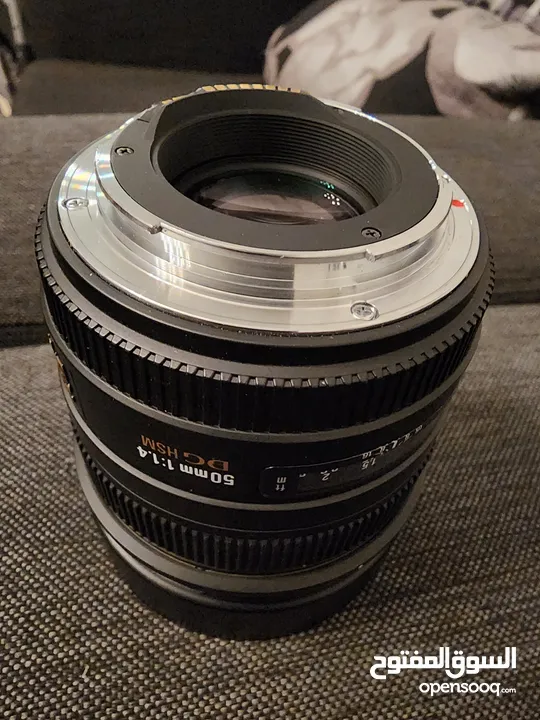 SIGMA LENS 50MM F/1.4 FOR CANON