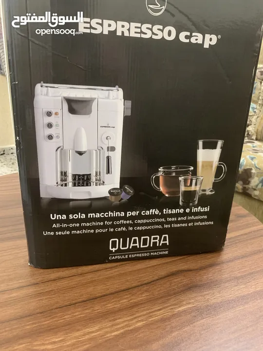 ماكينة قهوة ESPRESSO CAP Quadra - جديدة بسعر ممتاز