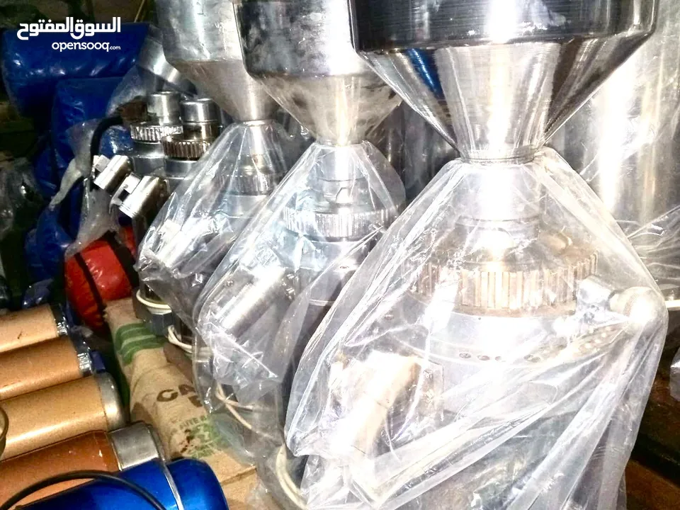 ماكنات طحن قهوة بحال الوكالة،واحد فاز و ثلاث فاز ،أنواع وأحجام مختلفة ،حجر جديد ،جرب قبل ما تشتري%