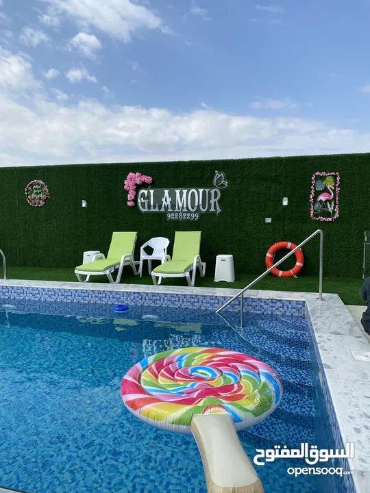 استراحة جلامر في بركا Glamour Chalet Barka