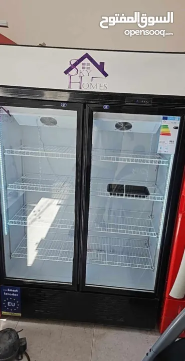ثلاجه عرض باب عدد 2 توفير كهرباء بحالة ممتازة شبه جديده