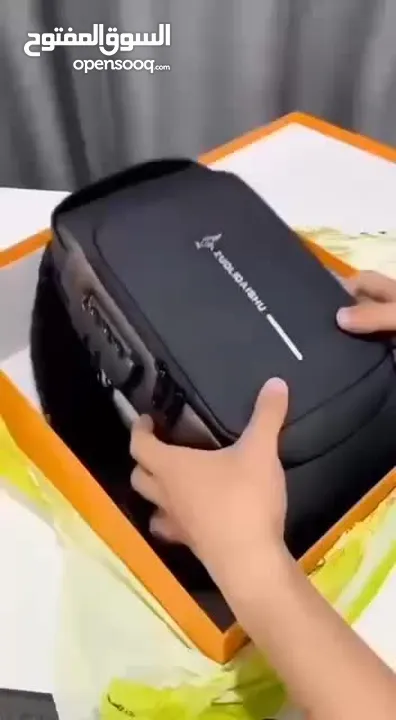 شنط كتف مضادة للسرقة للرجال
