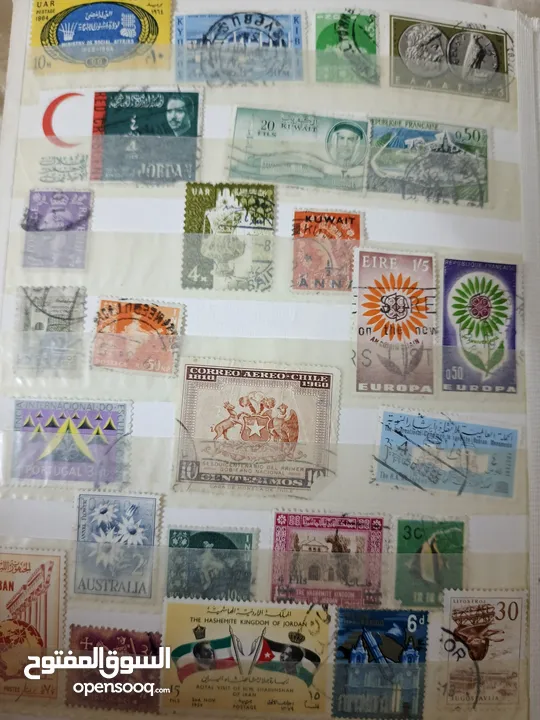 طوابع بريدية