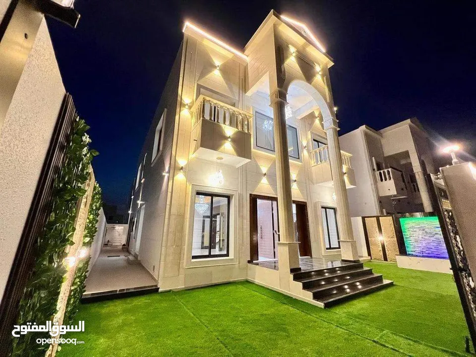*** فيلا فاخرة مفروشة للبيع في الزاهية **Luxury furnished villa for sale in Al Zahia