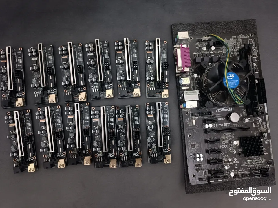 مستعمل و جديد mining motherboard btc