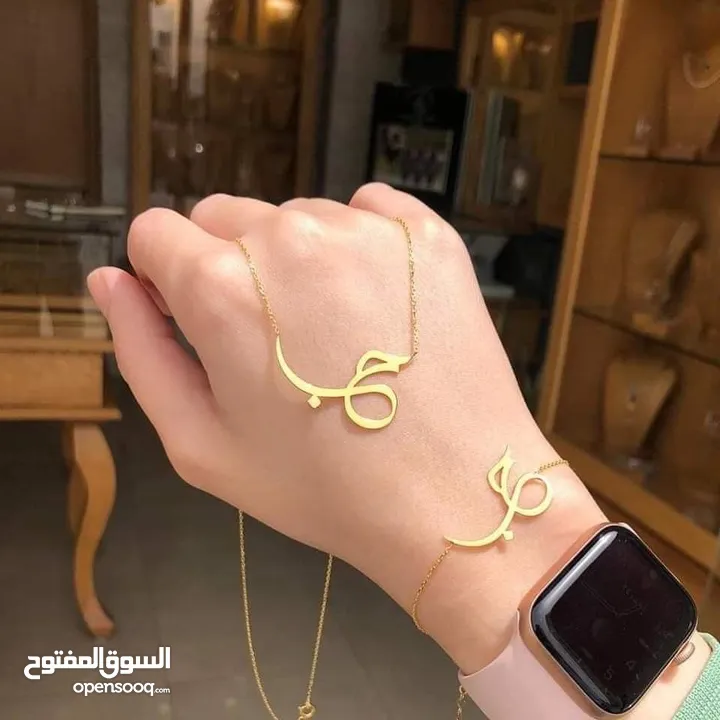 هدية في قمة الروعةتفصيل كبك ميدالية مسبحة بروش محفظة / بدلة /قلم بإسمه /سنسال/ اسوارة/ حلق/خاتم/