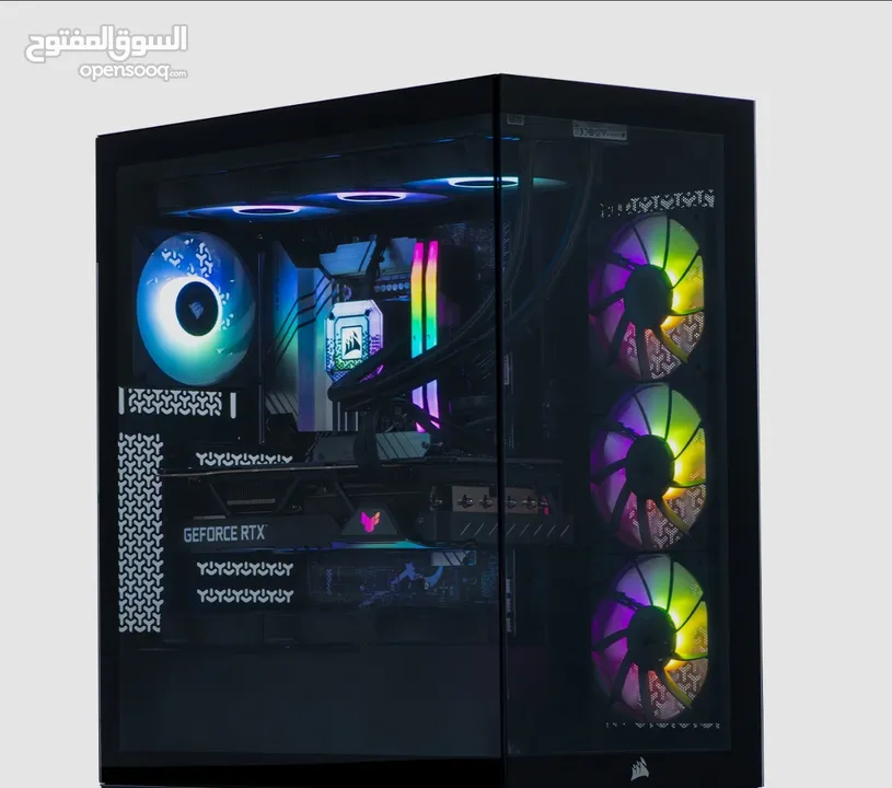 كمبيوتر جيمنج للبيع gaming pc RTX 3060 ti