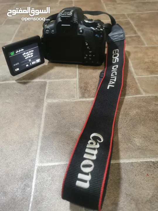 Canon camera  EOS 650D for sale, very little used للبيع كاميرا كانون استخدام قليل جدٱ