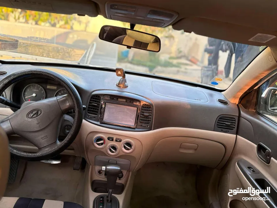 هونداي فيرنا 2007اتماتك برايفت بسعر حرق 23000 ألف نقدا