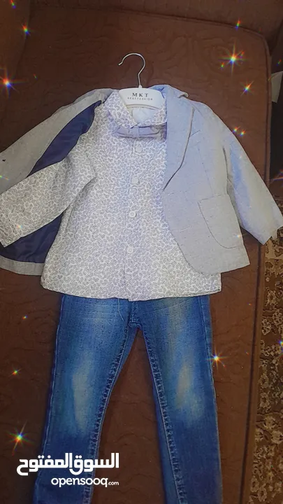 ملابس لطفل بحالة جيدة جدا