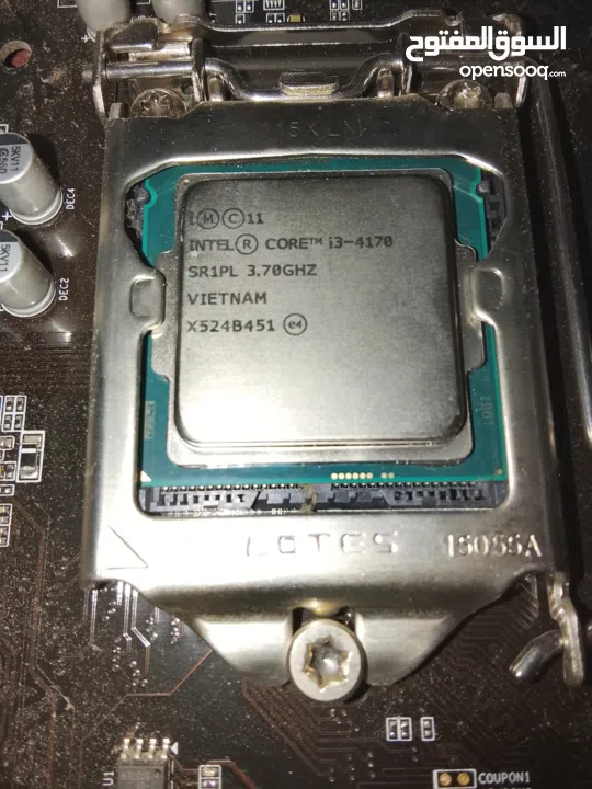 بورد gah81ms2h ddr3 مع معالج i3 جيل رابع