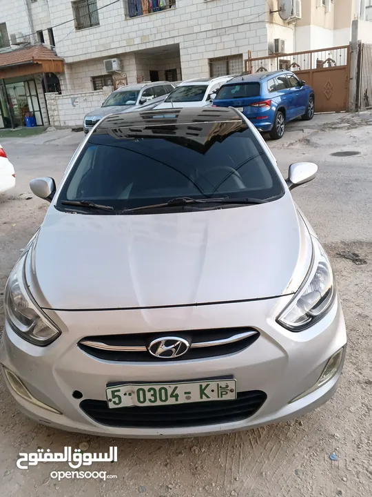 هونداي اكسنت ديزل ترخيص 2015